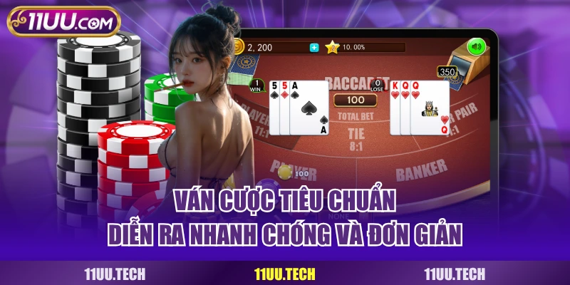 Baccarat là tựa game nổi bật với cách tham gia đơn giản